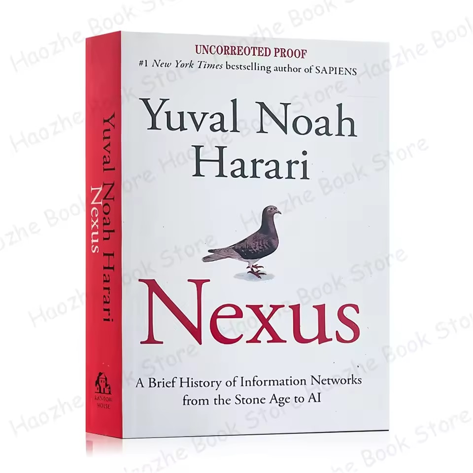 Nexus: A Brief History of Information Networks from the Stone Age to AI, Computer Science English Book Paperback